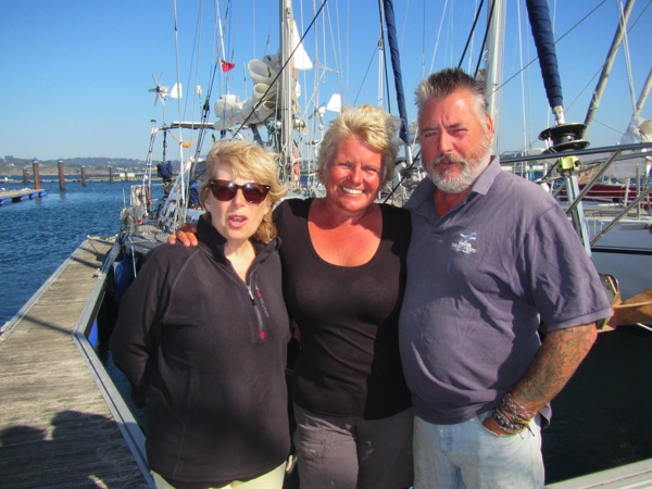 Andy  Julie  Blue Iguana