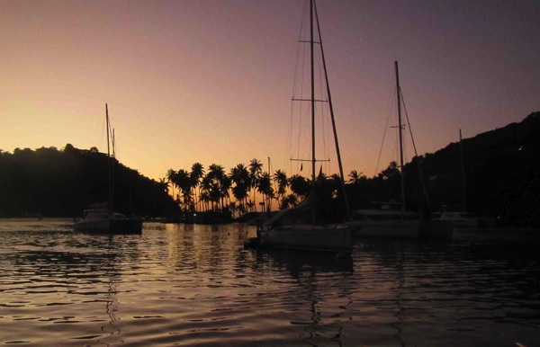 Marigot Bay Sunset