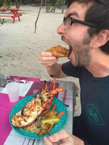 Ben has a healthy appetite