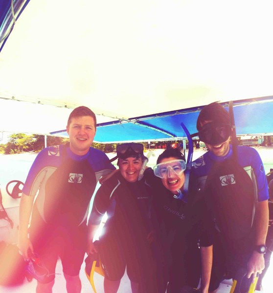 Getting Ready to Dive