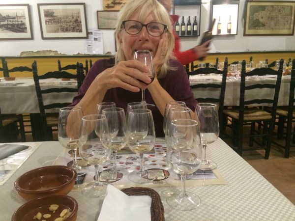 Sherry Tasting the end