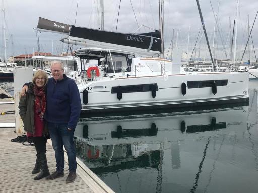 New Boat Bloody cold when we picked it up