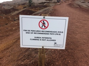 No Climbing