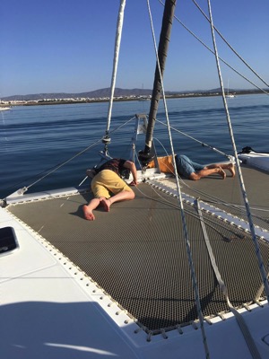 Putting on the bridle