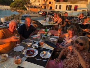 Visitors Nick Shelagh