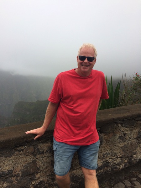 Trying not to look scared