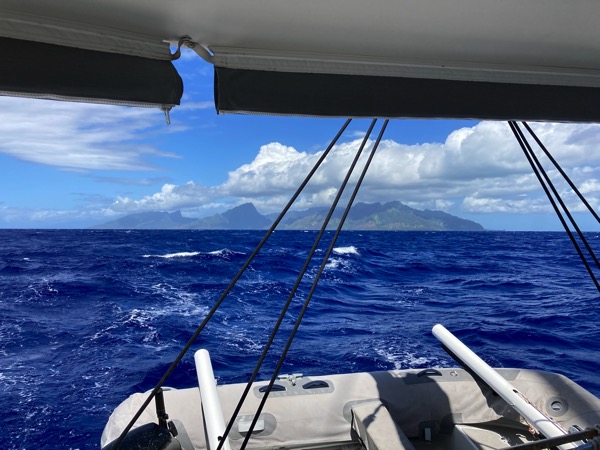 Leaving Tahiti